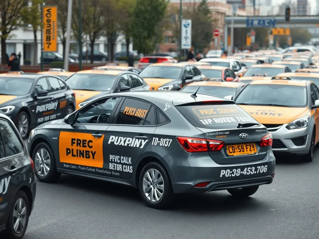 Reklama na flocie samochodowej – korzyści wizerunkowe i sprzedażowe